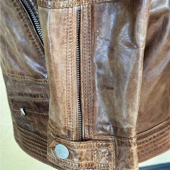 Old Gringo Brown Distressed Jacket Size Medium EUC! - Picture 13 of 16
